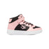 Sneakers alte rosa e nere da bambina Swish Jeans, Scarpe Bambini, SKU k232000471, Immagine 0